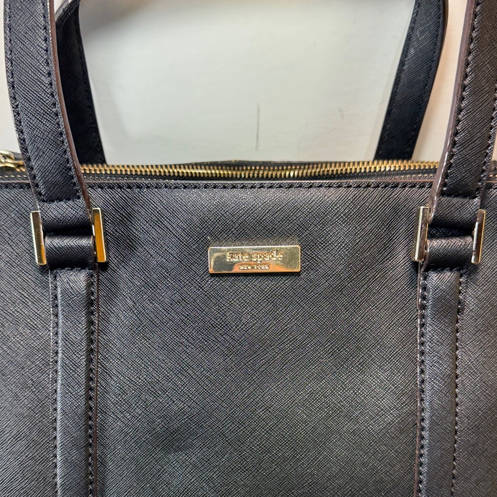 Kate spade Black Leather Tote Bag - Picture 2 of 11